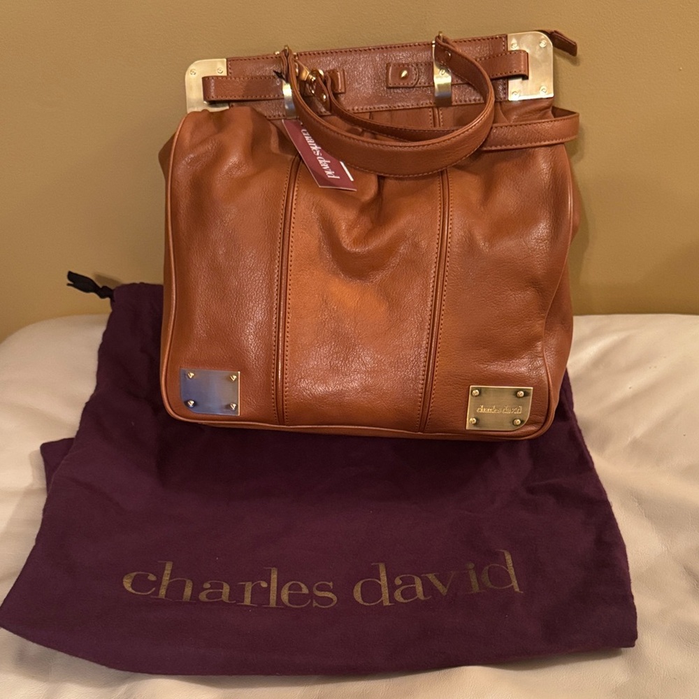 Charles David Sonia Collection Leather Purse